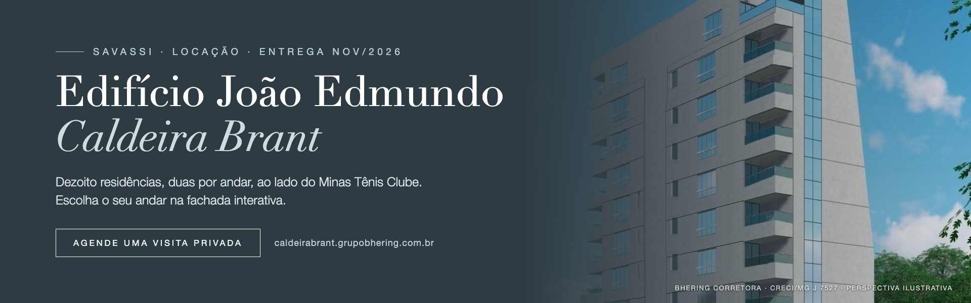 Edifício João Edmundo Caldeira Brant — Savassi Edifício João Edmundo Caldeira Brant, Savassi — locação. Agende uma visita privada.